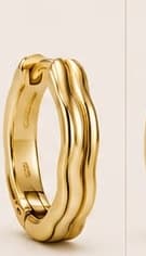 Groove Hoop Earrings — worn